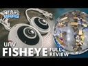 CAMARA OJO DE PESCADO DE 12MP Ultra HD INFRARROJA MIC-BOCINA IP67 UNIVIEW