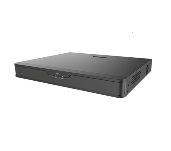 NVR IP DE 16 CANALES, 2 DISCOS, 16 PUERTOS PoE  UNVIEW