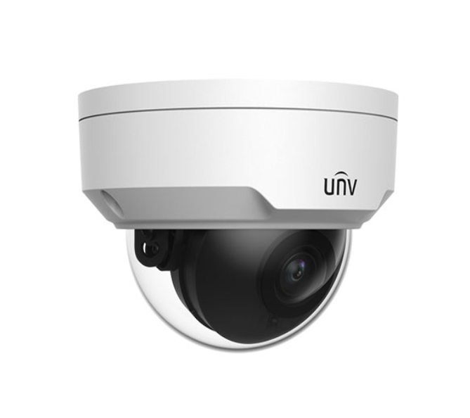 CAMARA DOMO DE 4MP IK10, LENTE FIJO 2.8 MM  UNIVIEW