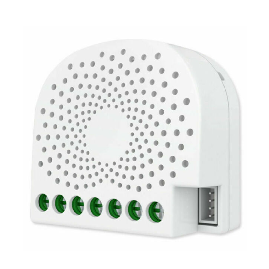 NANO SHUTTER, CONTROLADOR DE MOTORES DE PERSIANAS, ESTORES, PERSIANAS VENECIANAS, ETC.  CONTROLADO TAMBIÉN LOCALMENTE POR INTERRUPTORES O PULSADORES NORMALES. AEOTEC