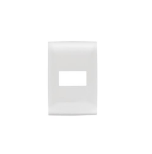 PLACA CIEN 1 MODULO BLANCO LEVITON