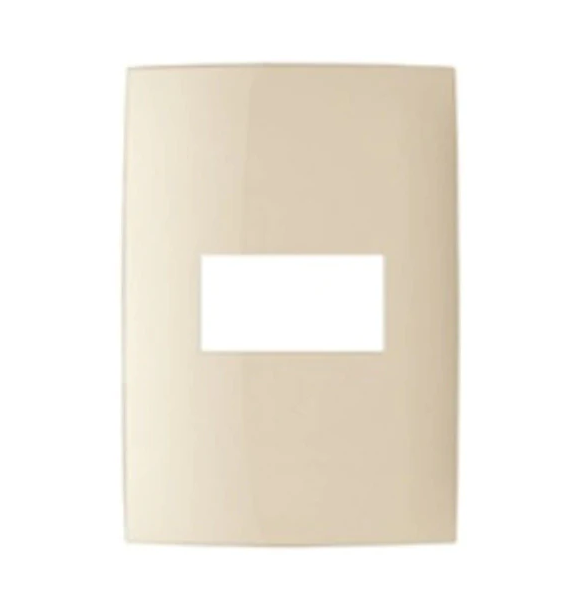 PLACA CIEN 1 MODULO MARFIL LEVITON