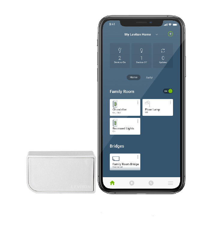 PUENTE WI-FI PARA ATENUADOR E INTERRUPTOR SIN NEUTRALIDAD (DN6HD Y DN15S), SIN CABLES DE 3 VÍAS DECORA SMART LEVITON