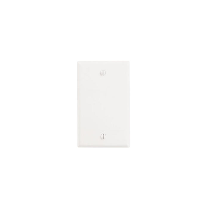 PLACA CIEGA CON TORNILLO BLANCO LEVITON
