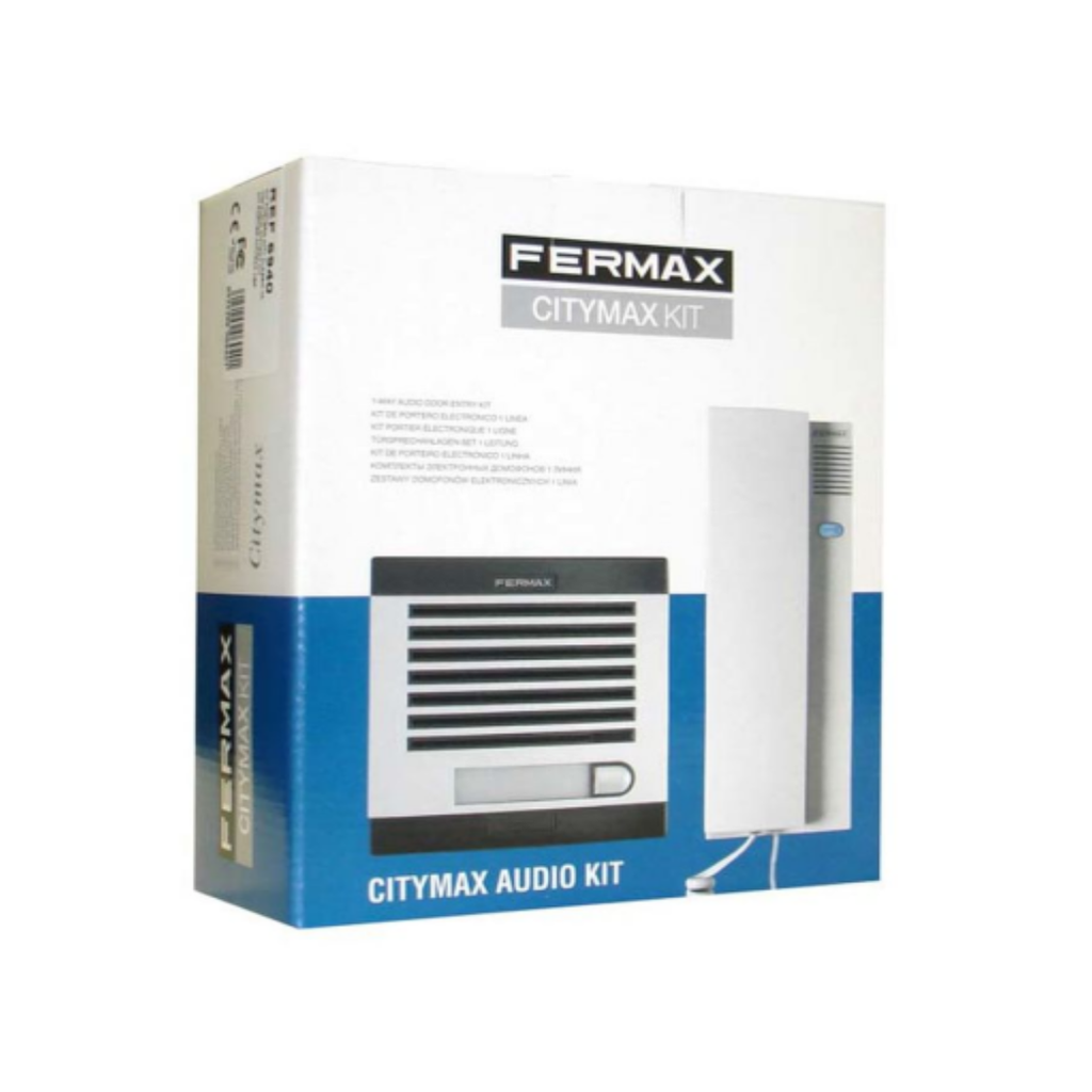 KIT PORTERO CITYMAX 1L AG 110V TEL.BL FERMAX