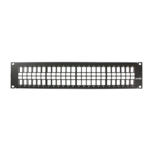 PATCH PANEL 48 PUERTOS QUICKPORT VACÍO 2RU LEVITON