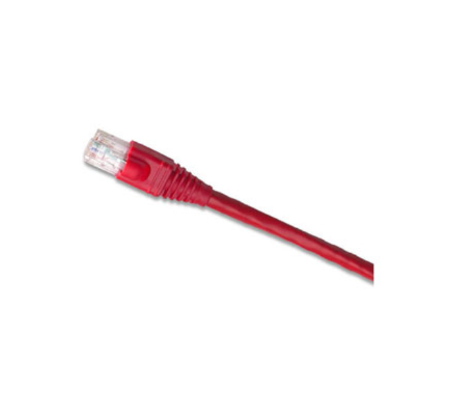 PATCH CORD UTP CAT 6 DE 3´ COLOR ROJO LEVITON