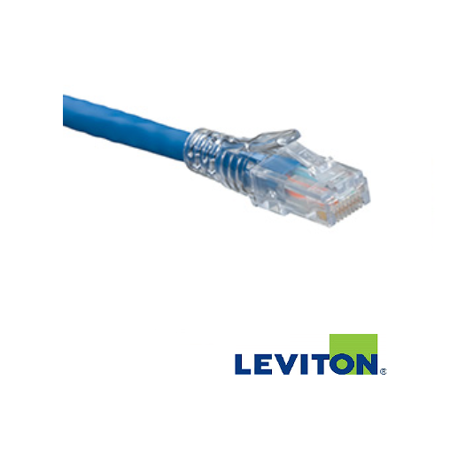 PATCH CORD UTP CAT 6 DE 7´COLOR AZUL LEVITON