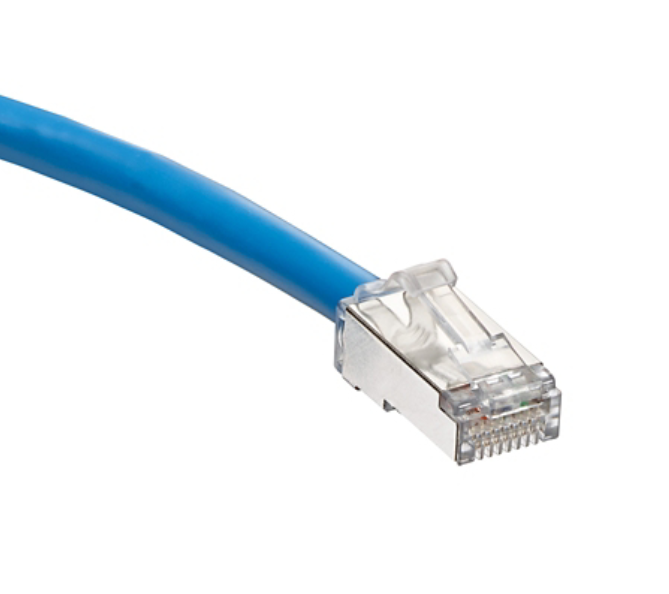 PATCH CORD UTP CAT 6A DE 7´COLOR AZUL LEVITON