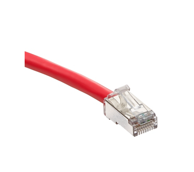 PATCH CORD UTP  CAT 6A DE 7´COLOR ROJO LEVITON
