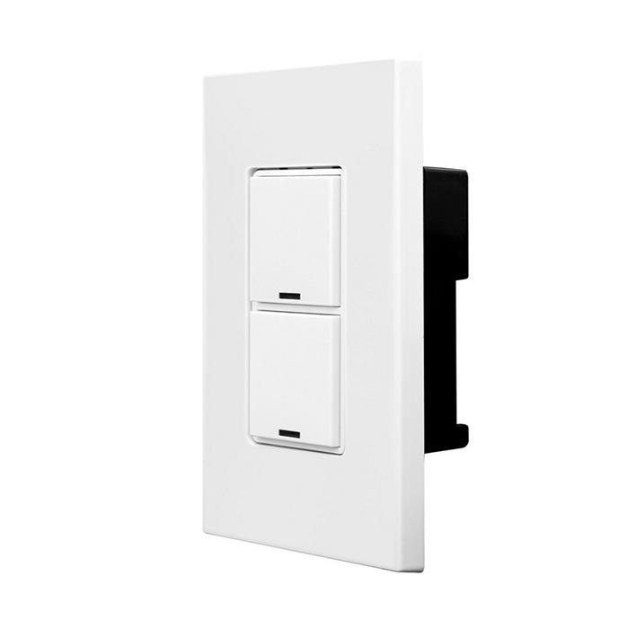 KEYPAD DECORA DE 1 BOTON MULTIFUNCION LUMACAN CONECTOR RJ45. CAT6 GREENMAX DRC  LEVITON 