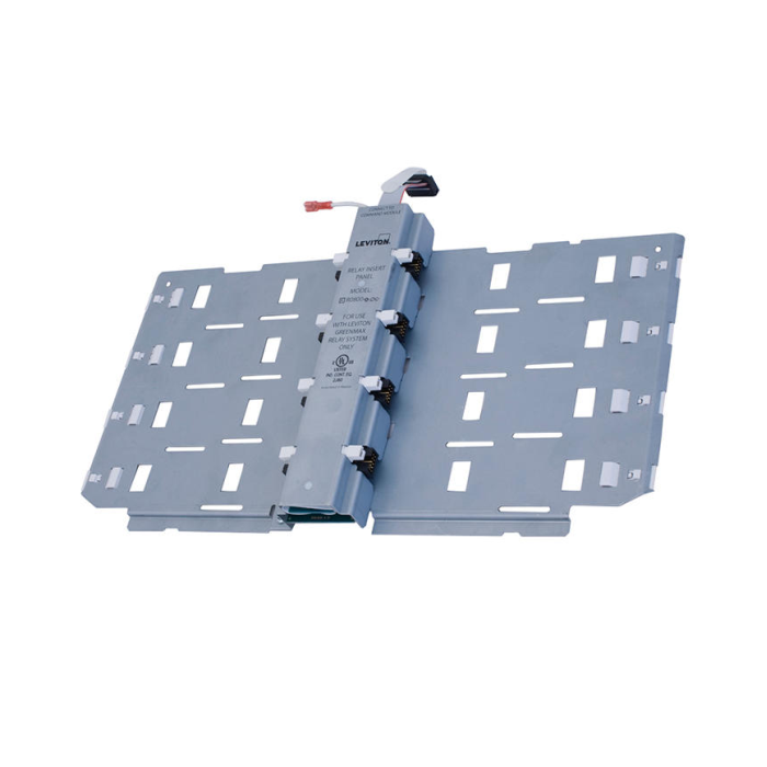 PANEL DE INSERCIÓN DE 8 RELÉS GREENMAX ENCAJA EN GABINETES DE 8 RELÉS LEVITON 
