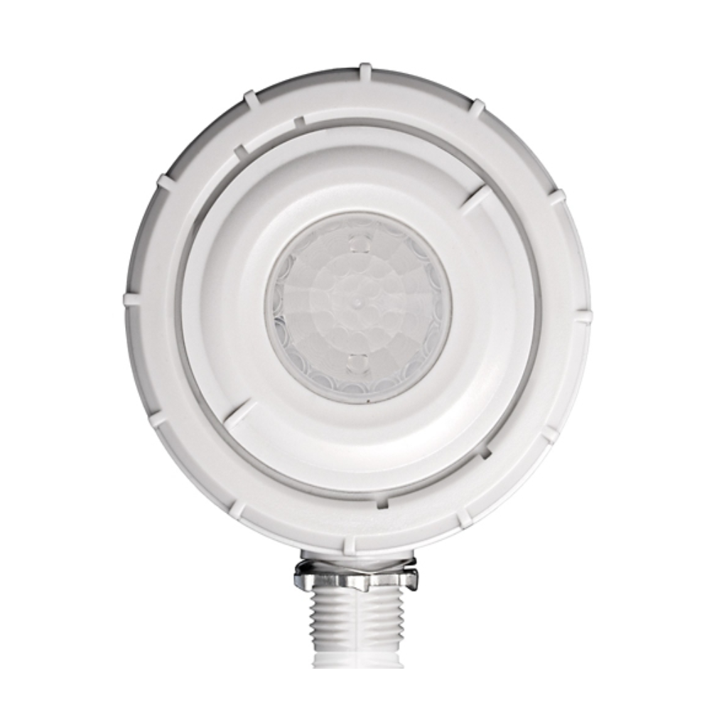 SENSOR PIR HIGH-BAY DE OCUPACIÓN PARA UBICACIONES HÚMEDAS INCLUYE 2 LENTES DE 360 GRADOS PARA 2MTS A 6 MTS Y LENTE PARA 6MTS A 12 MTS. LEVITON