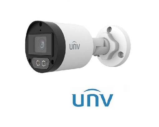 AUDIO CÁMARA ANÁLOGA BALA MINI DE 5MP HD IR FIJO COLOR HUNTER UNIVIEW