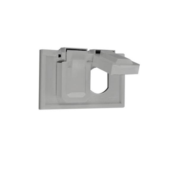 PLACA PARA EXTERIOR GRIS LEVITON