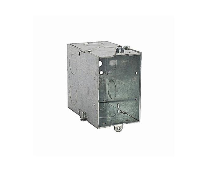 CAJA DE INTERRUPTORES GANGEABLE STEEL CITY® CYLE-1/2, ACERO, 2” X 3-1/2” X 3”
