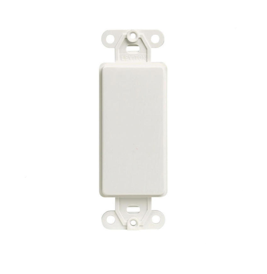 INSERTO EN BLANCO BLANCO DECORA LEVITON