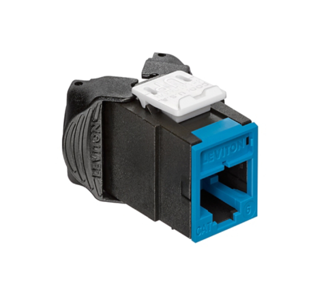 DADO CAT 6 ATLAS-X1™ X QUICKPORT AZUL LEVITON