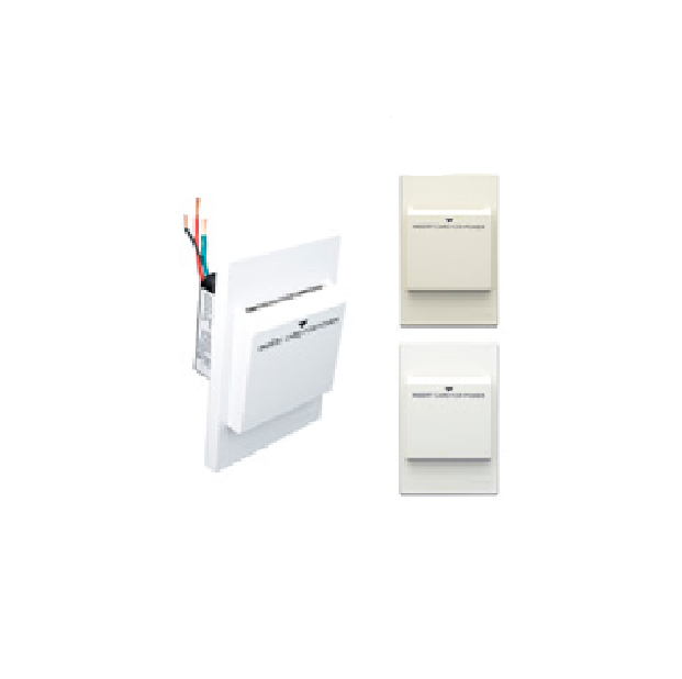 HKSWP-DX INTERRUPTOR DE TARJETA DE ACCESO PARA HOTELES CON KIT DE CAMBIO DE COLOR 120-277 V LEVITON