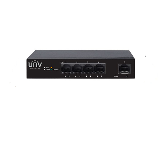 NSW2010-5GT-POE-IN SWITCH DE 4 POE + 2 PORT SERIE GIGABIT ETHERNET UNIVIEW