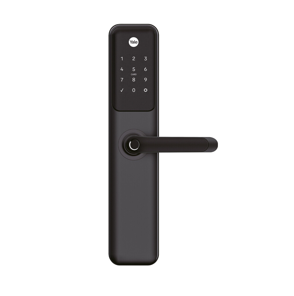 CERRADURA DIGITAL CON TECLADO Y MARIPOSA YRD256 USB10 COLOR NEGRA YALE (copia)