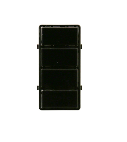 JUEGO DE CAMBIO DE COLOR PARA CONTROLADOR 4-BOTONES Decora Smart – Negro