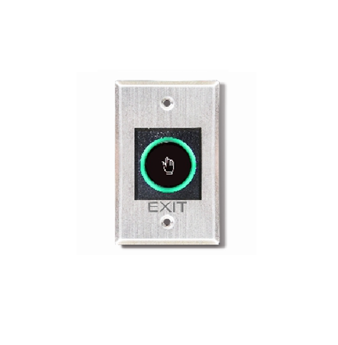 BOTÓN DE SALIDA SIN CONTACTO/ SENSOR IR / ILUMINADO / NORMALMENTE ABIERTO Y CERRADO / DISTANCIA AJUSTABLE DE DETECCIÓN