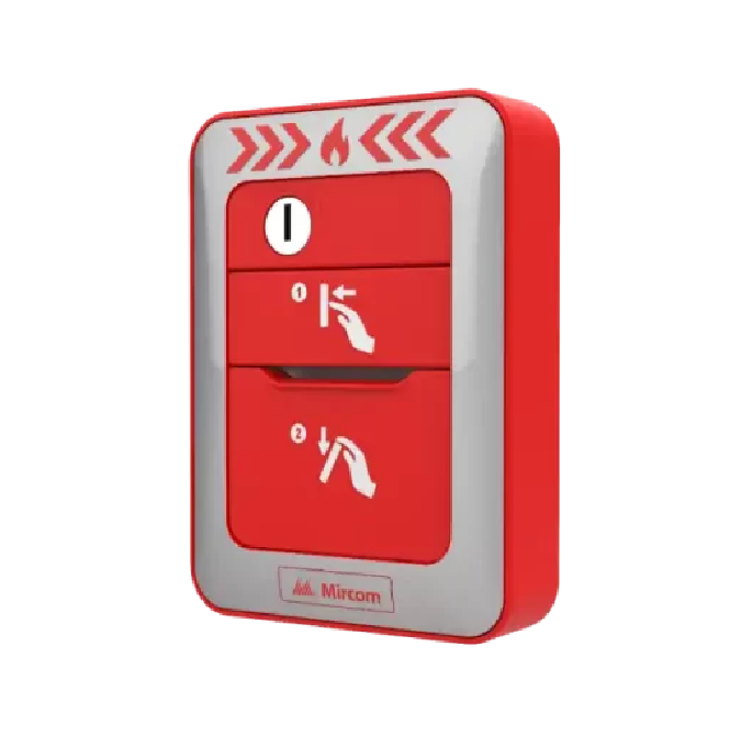 ESTACIONES MANUALES DE ALARMA DIRECCIONABLES SERIE MPS-800MP, MIRCOM