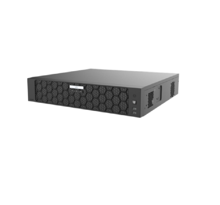 NVR 32 CANALES 4 BAHIAS DISCO, 16 PUERTOS POE, IQ ACUSEARCH, UNIVIEW