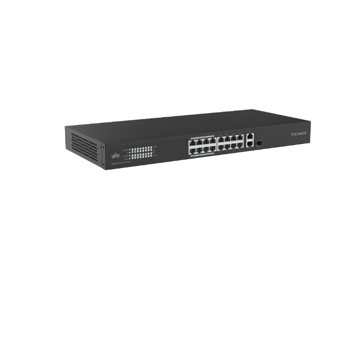 SWITCH DE GESTION EN LA NUBE 16 PUERTOS POE UNIVIEW