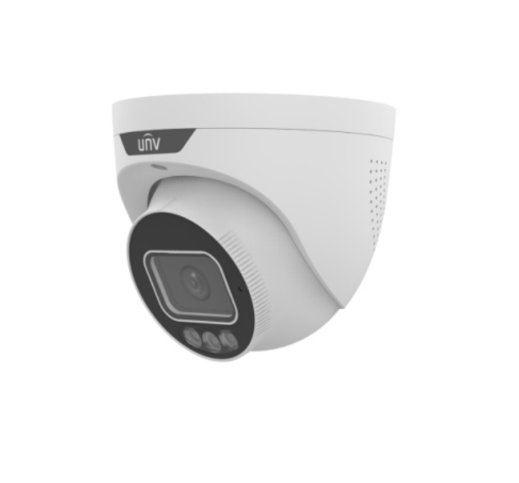 CAMARA IP CON ALERTA DE LUZ Y SOIDO INTELIGENTE DE 8MP UNIVIEW