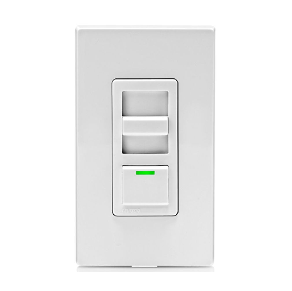 INTERRUPTOR DE CONTROL DE VELOCIDAD DE VENTILADOR ILLUMATECH, 5A, UNIPOLAR LEVITON