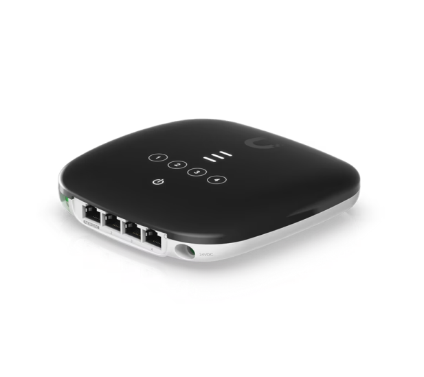CPE Ubiquiti GPON EQUIPO PARA EL CLIENTE CON  WiFi router Y 4 PUERTOS LAN