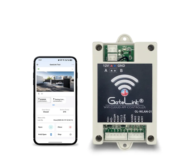 MQTT COMPATIBLE CON WI-FI CONTROL INTELIGENTE DE APERTURA DE PUERTA CON MOBIL JUTAI