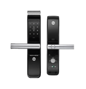 CERRADURA DIGITAL GRANDE DE TECLADO CON MANIJA YMF30A GRIS YALE