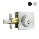 CERROJO VIENA SATINADO LLAVE REVERSIBLE PARA PUERTAS IZQUIERDAS Y DERECHAS, DEAD VIENA US10B DC VIS YALE