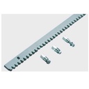 CREMALLERA DE 1 METRO METAL GALVANIZADO D 30x8mm CAME