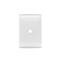 PLACA CIEN PASACABLE BLANCO LEVITON