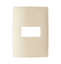 PLACA CIEN 1 MODULO MARFIL LEVITON