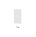 DADO CIEN 1 MODULO CIEGO BLANCO LEVITON