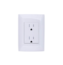 DADO CIEN 1 MODULO TOMACORRIENTE TR BLANCO LEVITON