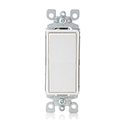 INTERRUPTOR BALANCIN DE  4-Way 15 A, CONEXION A TIERRA, BLANCO
