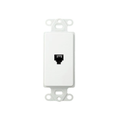 40649-W INSERTO DECORA TELÉFONO BLANCO LEVITON
