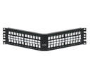 PATCH PANEL ANGULADO 48 PUERTOS VACÍO 2RU LEVITON