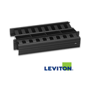 ORGANIZADOR HORIZONTAL FRONTAL Y POSTERIOR 2RU LEVITON