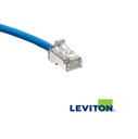 PATCH CORD UTP DELGADO Y FLEXIBLE CAT 6A DE 3´ COLOR AZUL LEVITON