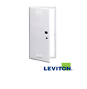 GABINETE PARA CABLEADO ESTRUCTURADO CON PUERTA VENTILADA CON BISAGRAS DE 28" COLOR BLANCO LEVITON