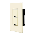 INTERRUPTOR DIGITAL DECORA GREENMAX LUMACAN3 DE 2 BOTONES INCLUYE PLACA COLOR IVORY LEVITON 