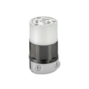 CONECTOR DE BLOQUEO, 15 AMPERIOS, 125 VOLTIOS, GRADO INDUSTRIAL, BLANCO Y NEGRO LEVITON