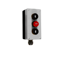 BOTON PARA SALIDA DE BARRERAS DE 3 ESTADOS, ARRIBA/ABAJO/STOP CON LLAVE
